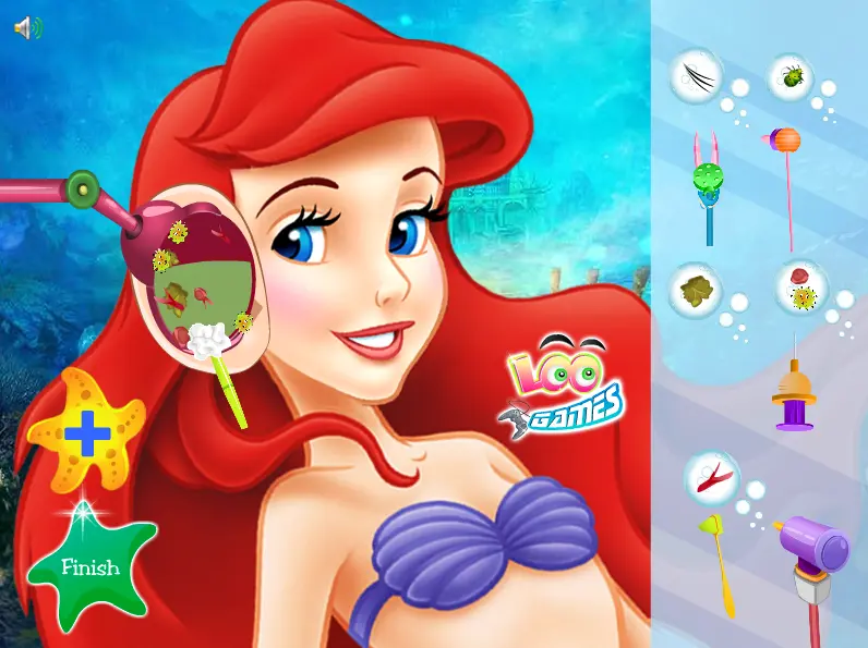 Ariel Ear Problems