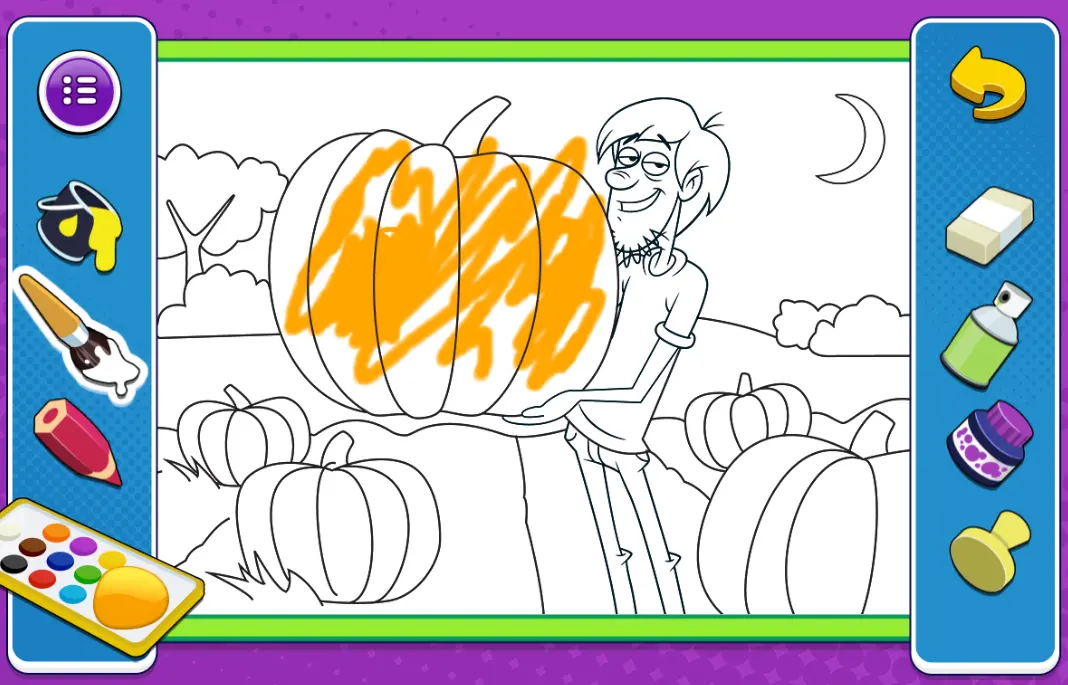 Boomerang Splash Art! Halloween