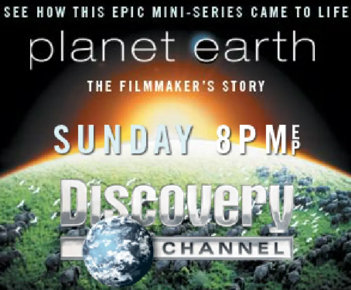 Discovery Channel: Planet Earth: The Filmmaker's Story Banner Ad (2007)