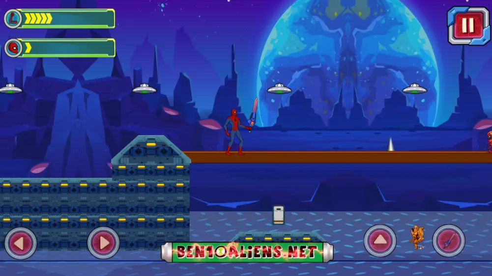 Ultimate Spider-Man Space War