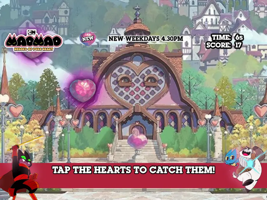 Mao Mao: Heart Catch Minigame