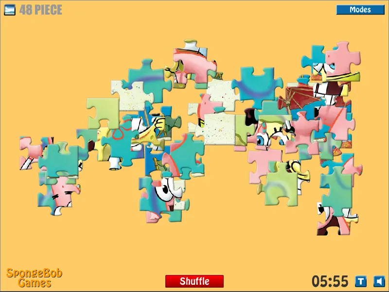 Patrick and Sponge Puzzle