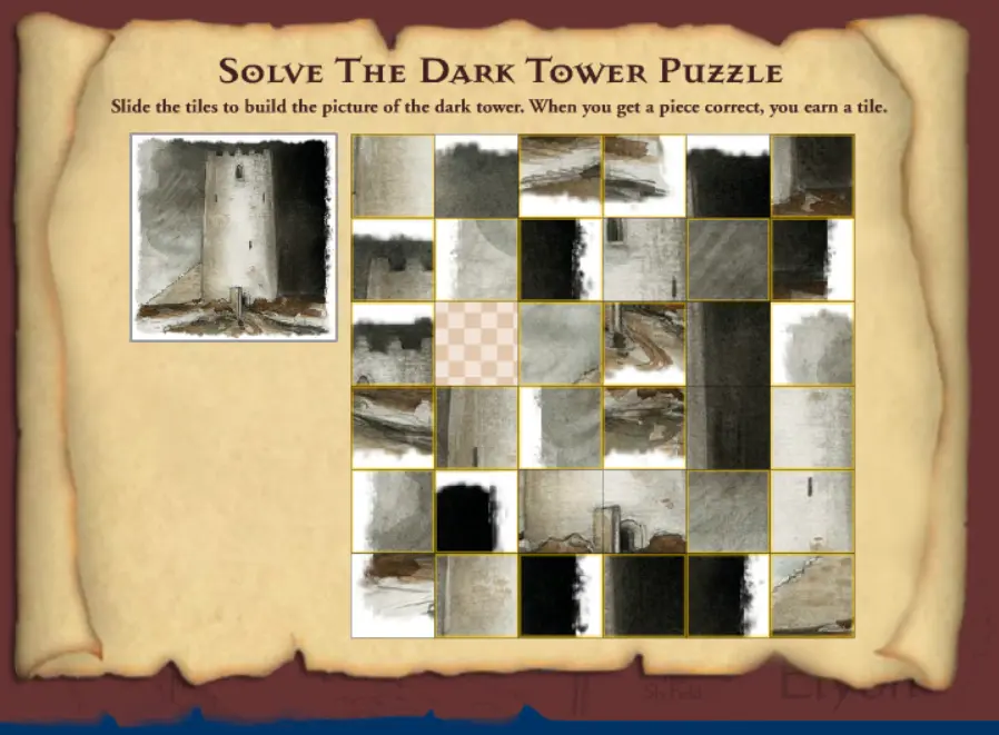 The Land of Elyon: Solve the Dark Tower Puzzle