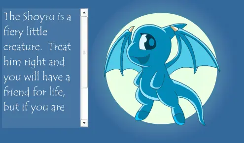 Neopet Preview: Shoyru