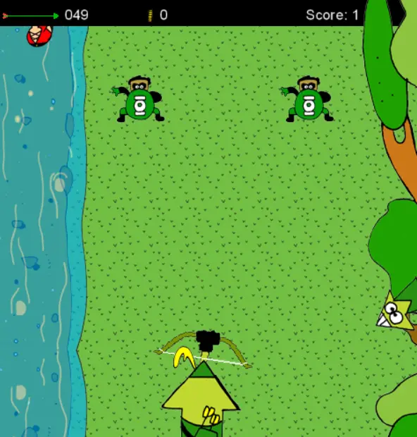 Green Arrow and the Green Cursor