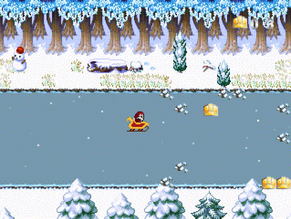 Santa's Sled Racin'