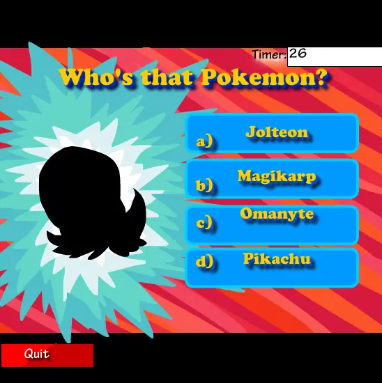Extreme Who's That Pokemon?
