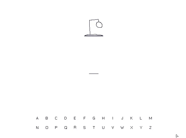 Ridiculously Short Hangman