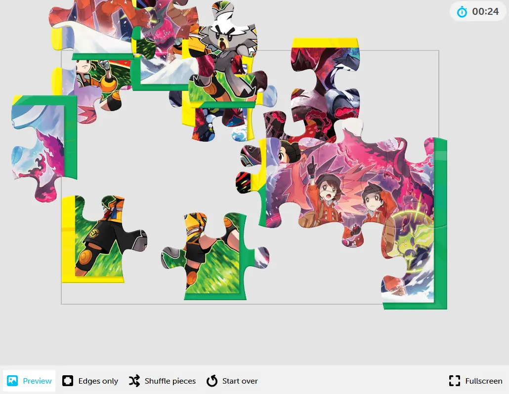 Pokémon Sword & Shield Expansion DLC Jigsaw Puzzle