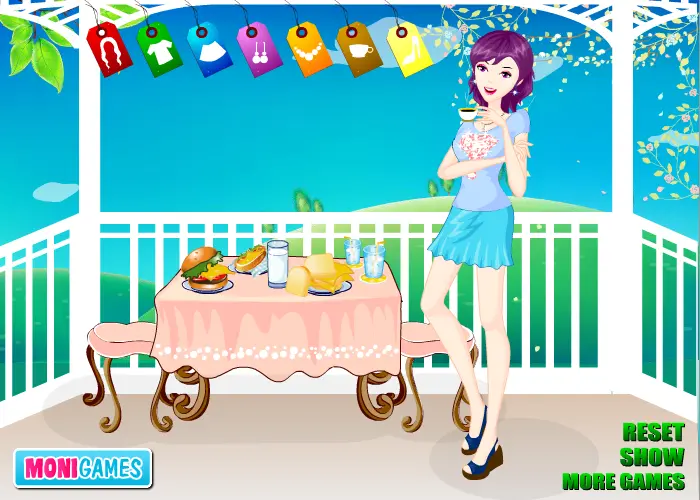 Spring Morning Dress Up