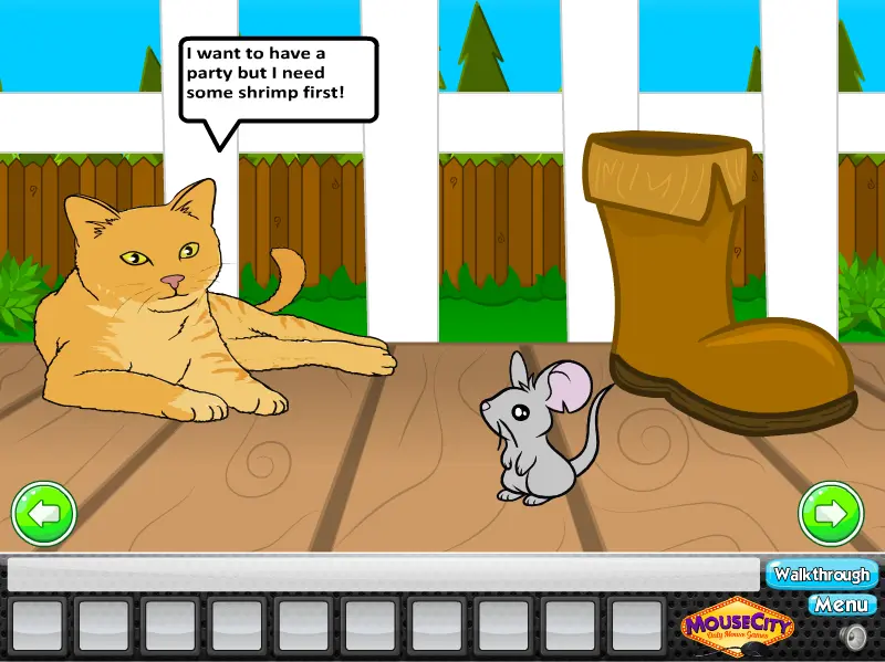 Marly Mouse Escape: Patio