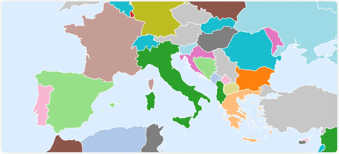 World Map Chart