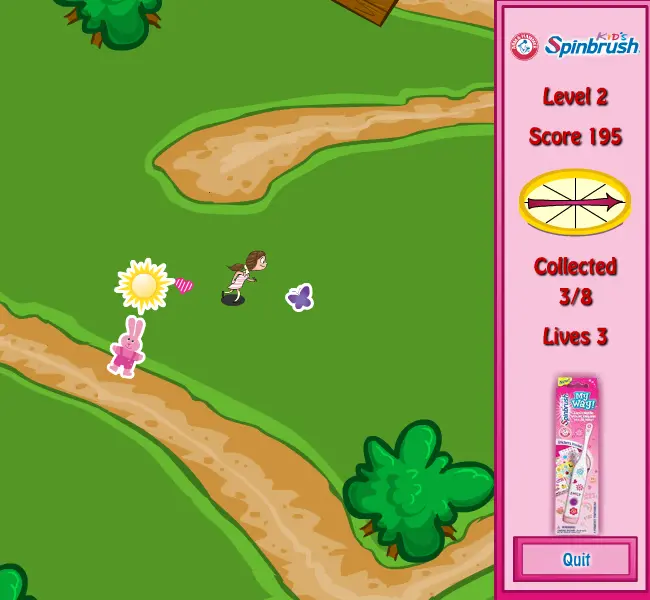 Spinbrush Super Search