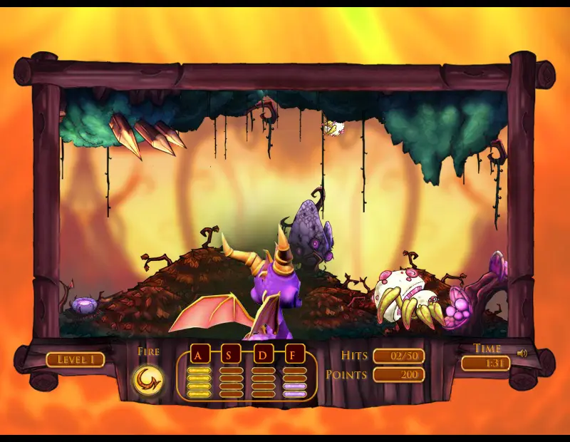 Spyro's Fireball Alley