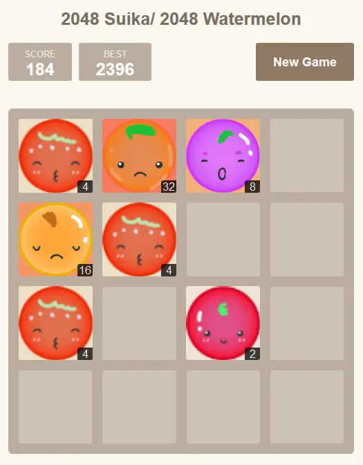 2048 Suika/ 2048 Watermelon