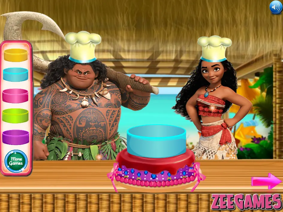 Moana Delicious Cake