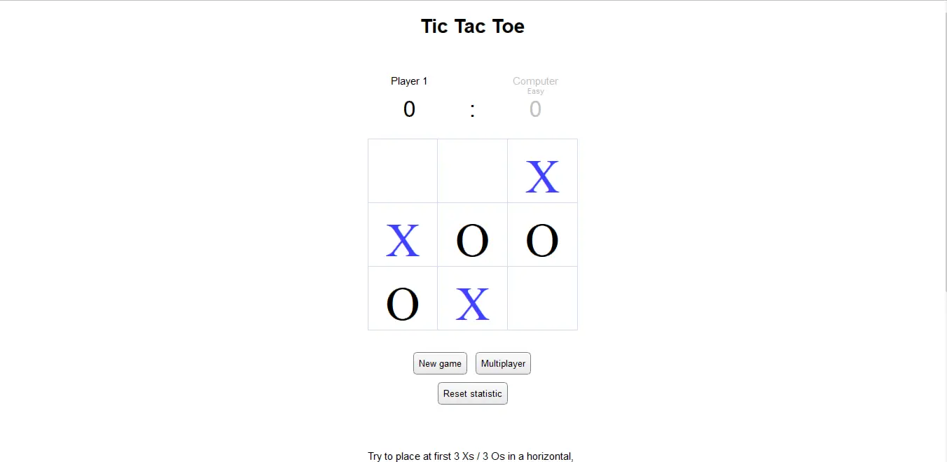 Tic Tac Toe