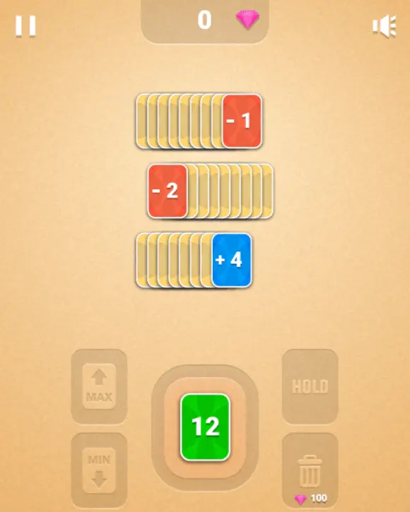 Solitaire 0-21
