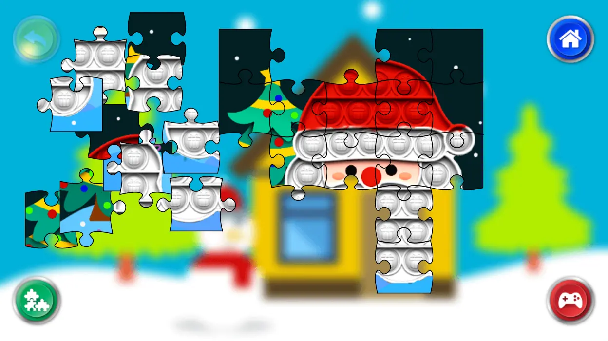 Christmas Pop It Jigsaw