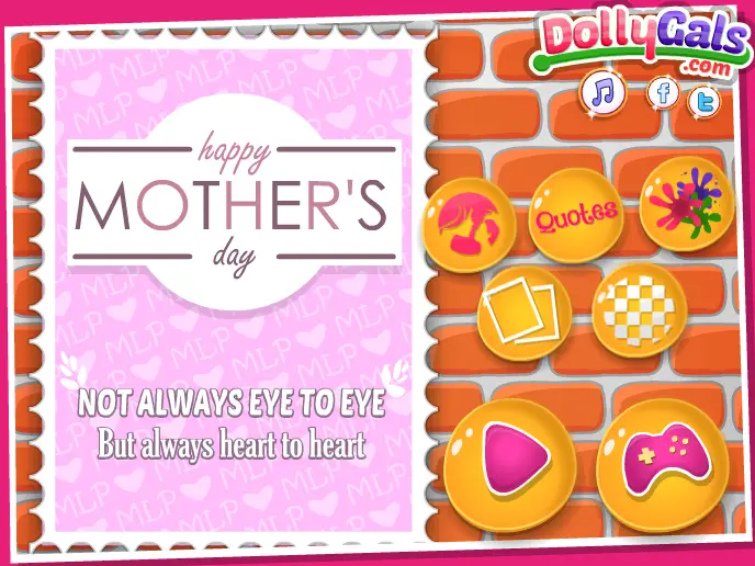 My Little Pony Mother's Day Poster