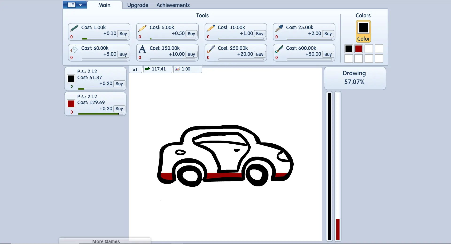 Idle paint