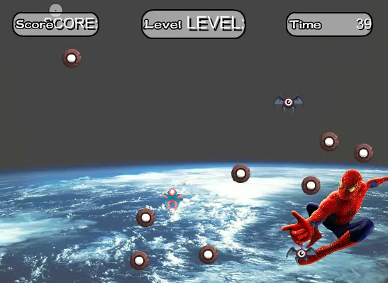 Spiderman Space Shooting