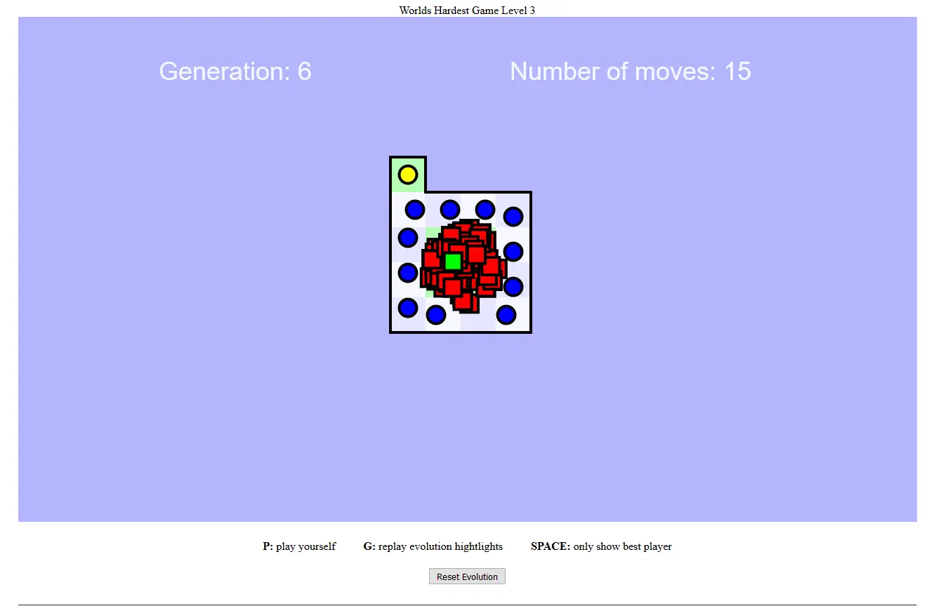 AI Learns To Play The Worlds Hardest Game Level 3