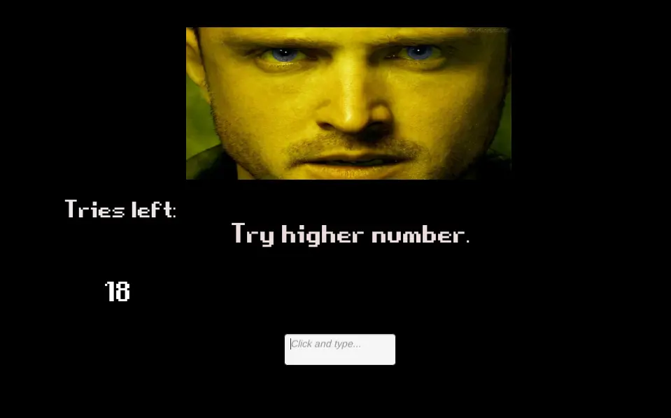 Guess the number, B...!