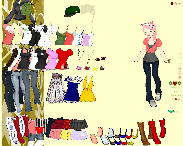 Bella's Dress up