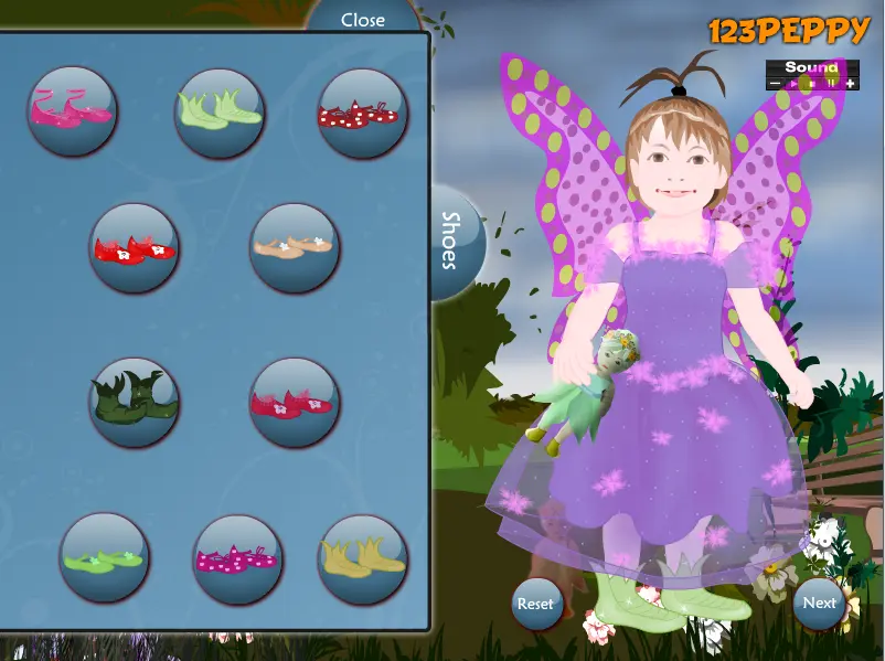 Baby Fairy Dress Up Game