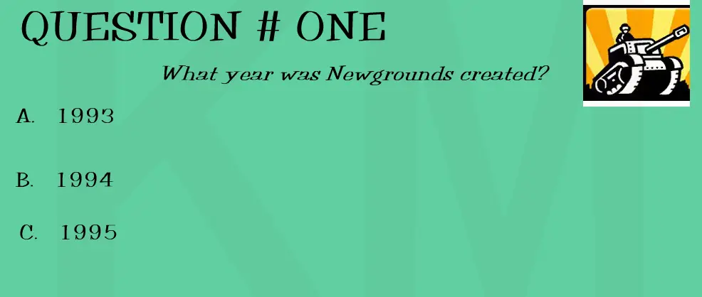 Ultimate Newgrounds Quiz!
