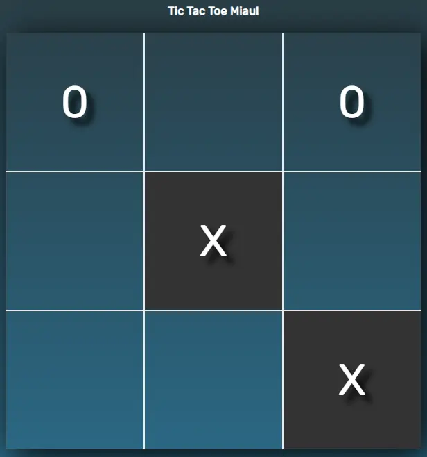 Tic Tac Toe Miau!