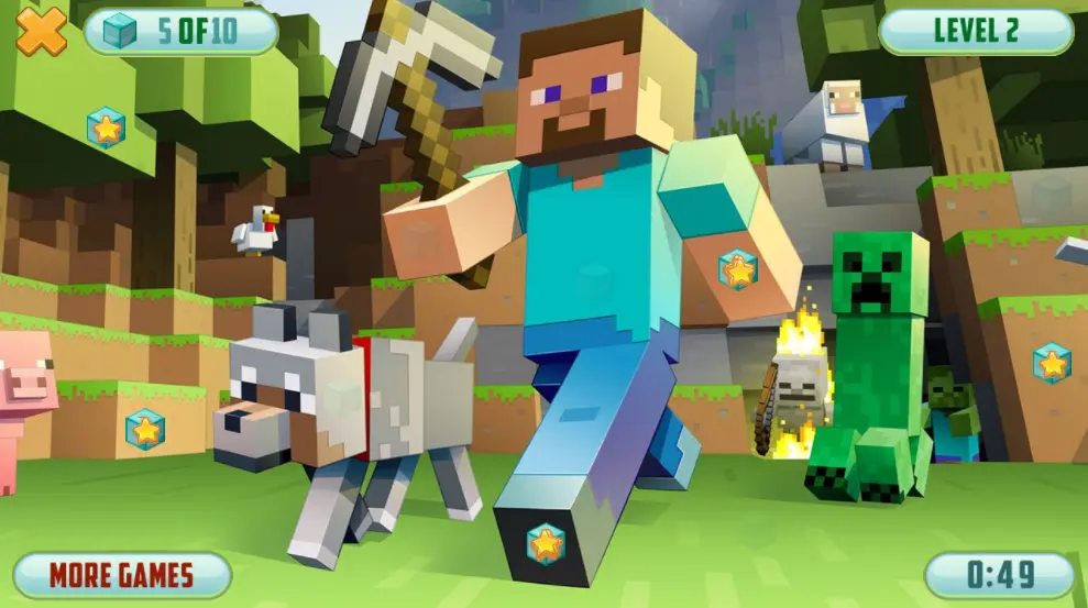 Minecraft Hidden Diamond Blocks