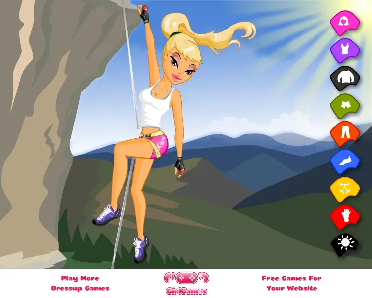 Rockclimber Girl