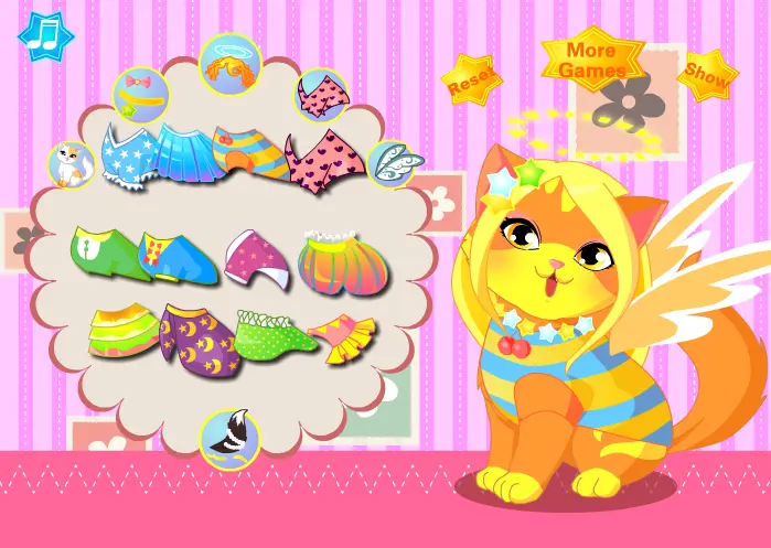Angel Cat Dress Up
