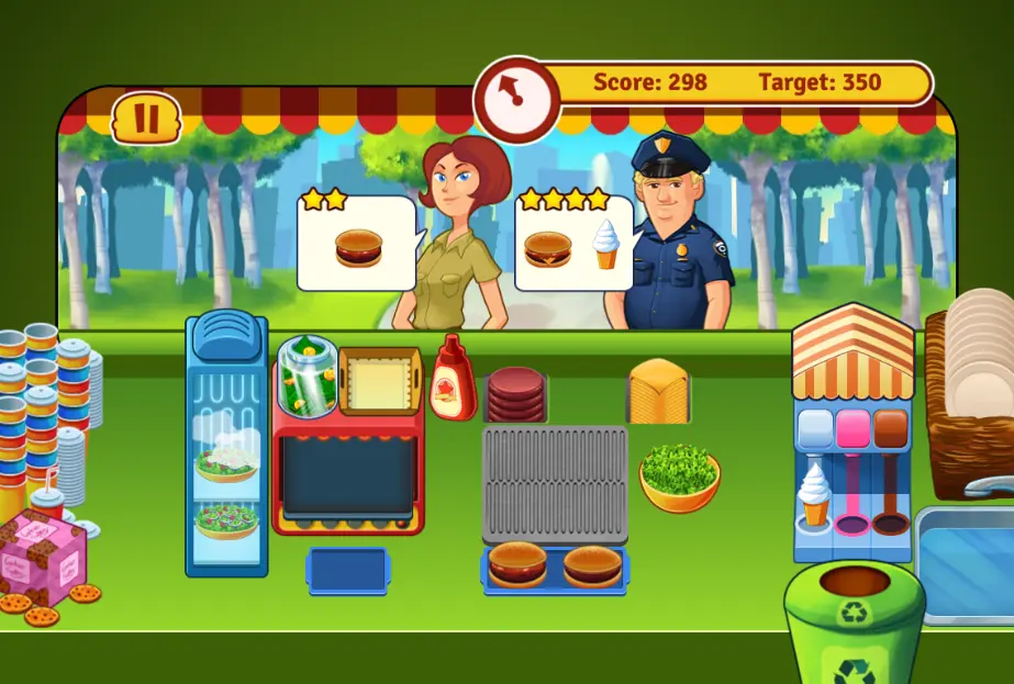 Burger Restaurant Express
