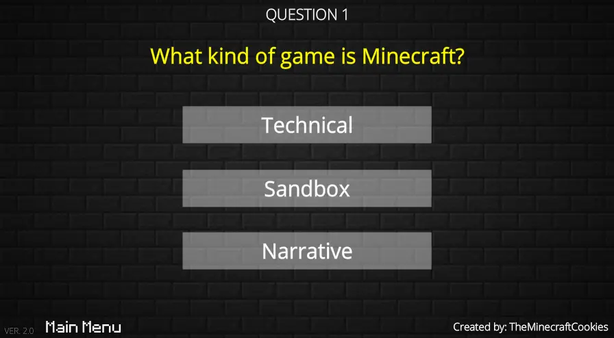 The Minecraft Quiz