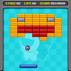 ふにゃのブロックくずし