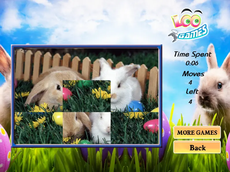 Easter Bunny Puzzle