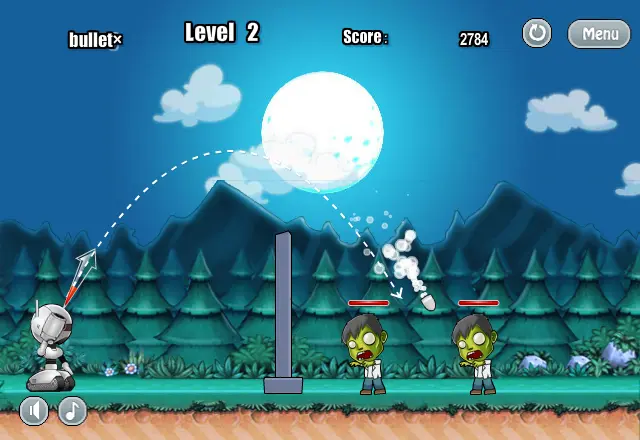 Robot vs Zombies