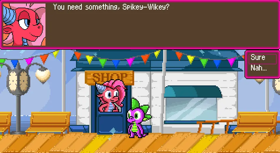 Spike's Time Off