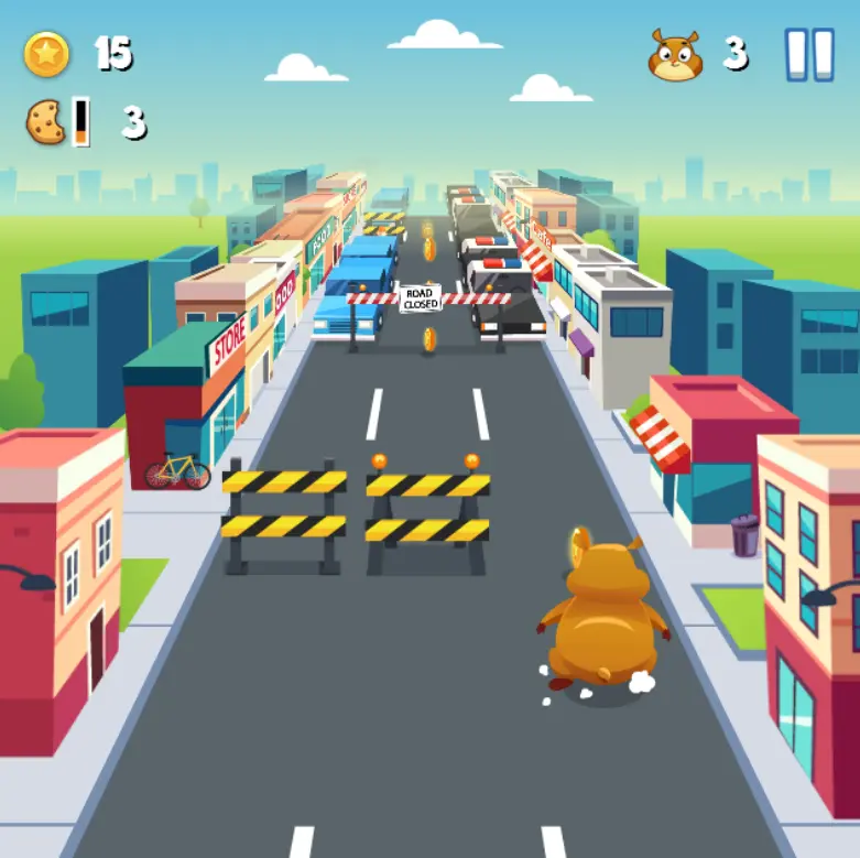 Giant Hamster Run