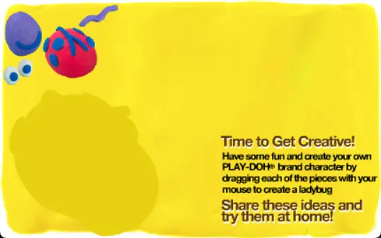 Play-Doh Ladybug Puzzle