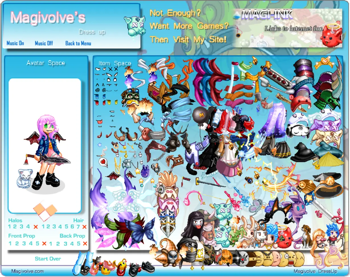 Magivolve's Dress Up