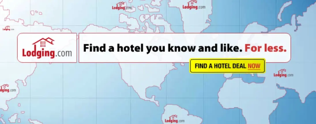 Lodging.com: Find A Hotel You Like Banner Ad