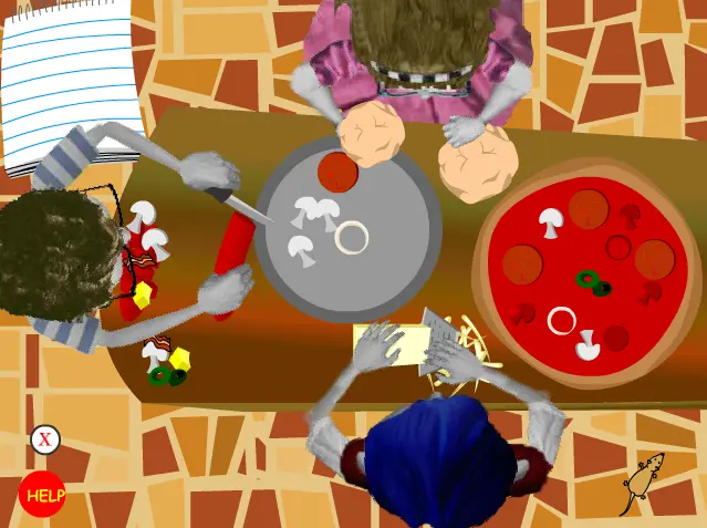 Angela Anaconda: Abatti's Pizza Game