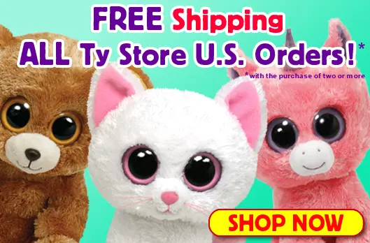 FREE Shipping ALL Ty Store U.S. Orders!
