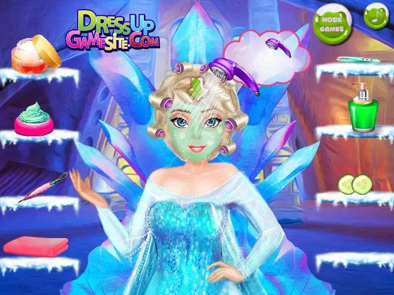 Frozen Elsa: Freezing Makeover