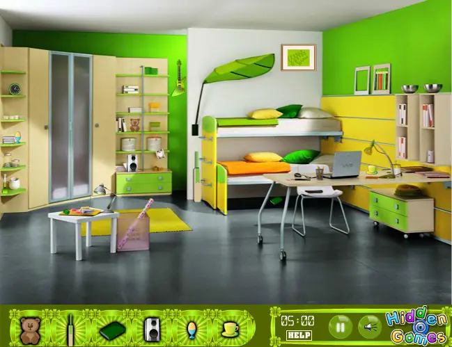 Hidden Objects Kids Room - 2