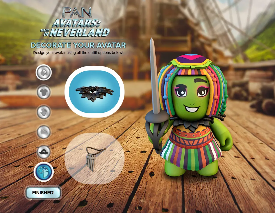 Pan Avatars: Made in Neverland
